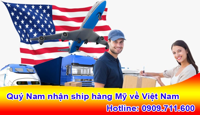 Ship hàng từ Mỹ về Việt Nam