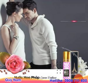 Nước hoa Pháp Queen Perfume có mùi thơm nhẹ nhàng, quyến rũ